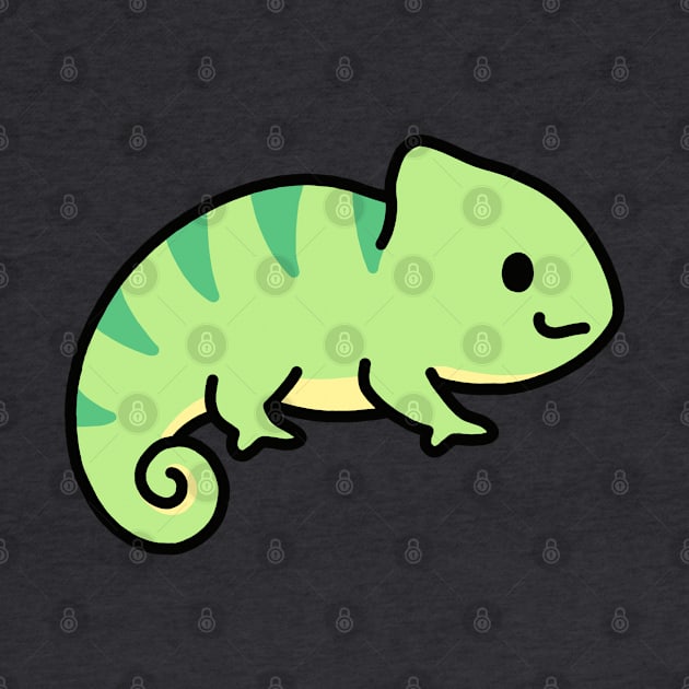 Chameleon by littlemandyart